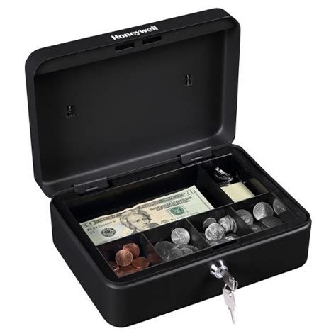 honeywell 12 inch steel security cash box|honeywell cash box target.